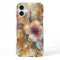 Gorgeous Faux Iridescent Glass Floral Art Pattern