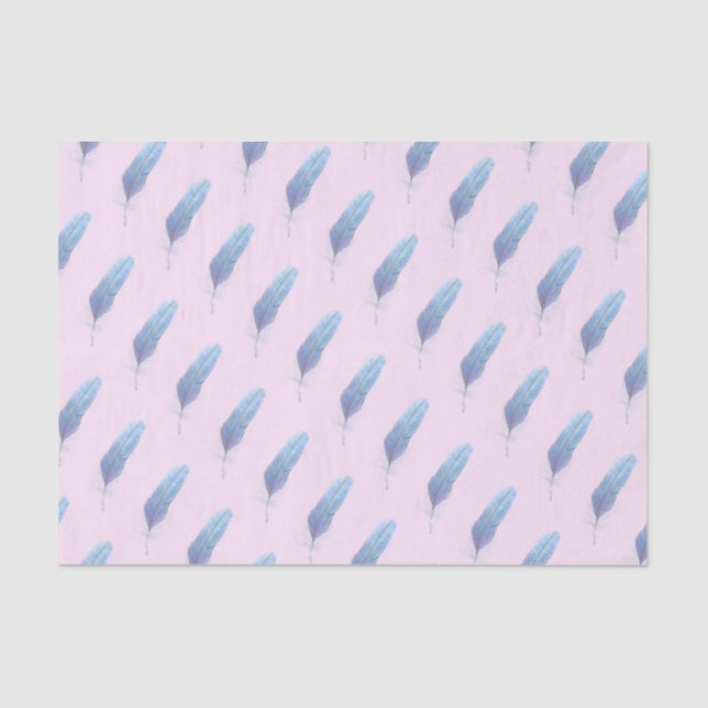 Gorgeous Feather Tissue Paper (Front)