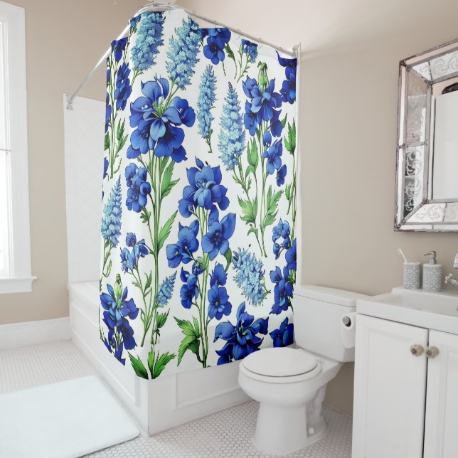Gorgeous floral  shower curtain (In Situ)