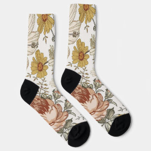 Gorgeous flowers socks