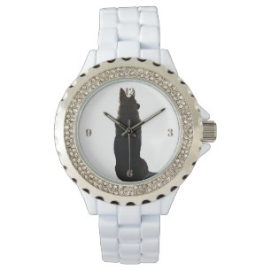 Gorgeous German Shepherd Silhouette for Mum Watch