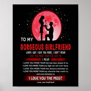Gorgeous Girlfriend To My Gorgeous Girlfriend Poster