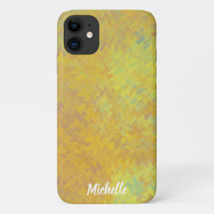 Gorgeous Golden Marbled Art Personalised Case-Mate iPhone Case