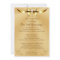 Gorgeous, Golden Wedding Anniversary Invitations, 