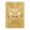 Gorgeous, Golden Wedding Anniversary Invitations, 
