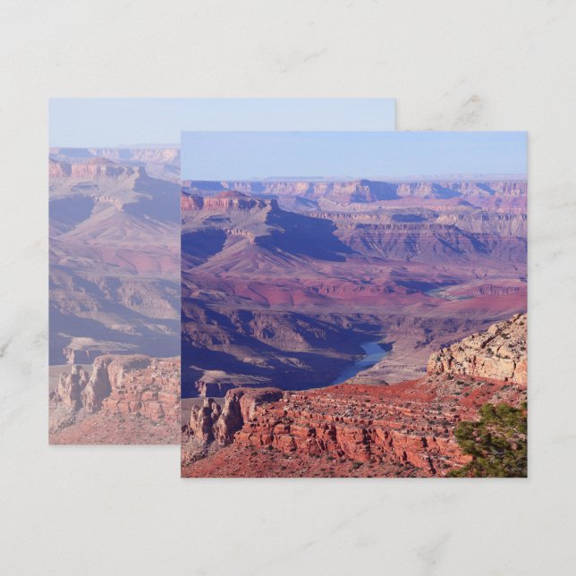 Gorgeous Grand Canyon Arizona Landscape Photo Card (Front/Back)
