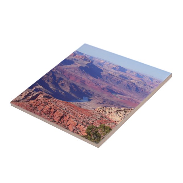 Gorgeous Grand Canyon Arizona Landscape Photo Tile (Side)