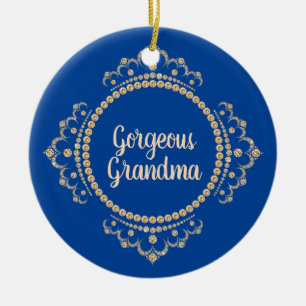 Gorgeous Grandma Ornament