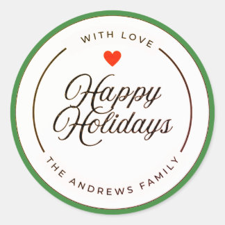 Gorgeous holiday stickers