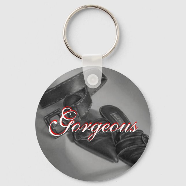 Gorgeous Keychain (Front)