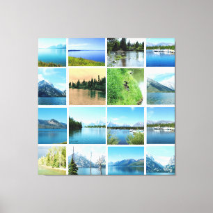 Gorgeous landscape pictures of Grand Teton Canvas Print