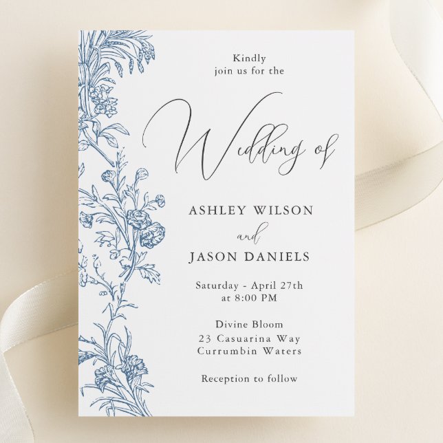 Gorgeous Modern Elegant Wedding Invitation (Creator Uploaded)