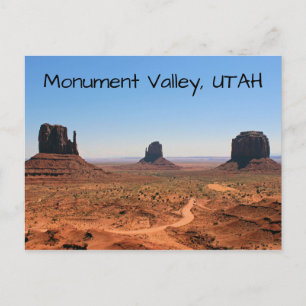 Gorgeous Monument Valley Postcard! Postcard