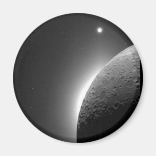 Gorgeous NASA image, the Moon lit by Earth-shine Magnet