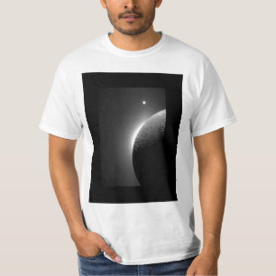 Gorgeous NASA image, the Moon lit by Earth-shine T-Shirt