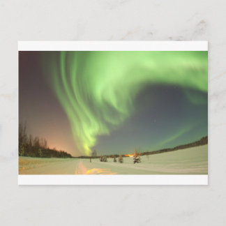 GORGEOUS NORTHERN LIGHTS POSTCARD