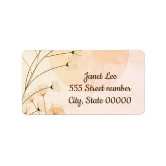 Gorgeous one of a-kind address labels