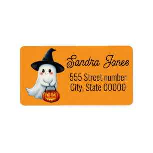gorgeous one of a kind address labels Halloween