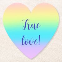 Gorgeous Pastel Rainbow Gradient Wedding