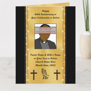 Gorgeous, Pastor Anniversary Cards or ANY OCCASION