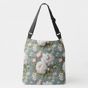 Gorgeous Peonies Crossbody Bag