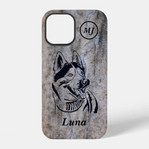 Gorgeous Personalizable Siberian Husky iPhone Case