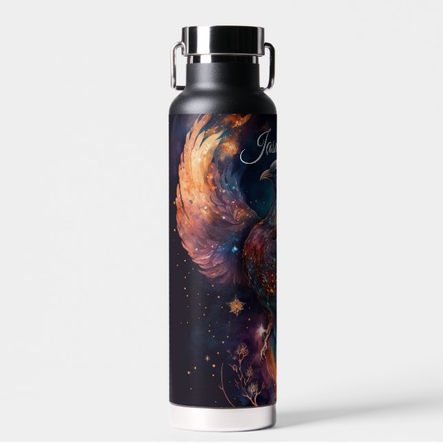Gorgeous Phoenix  Water Bottle (Front)