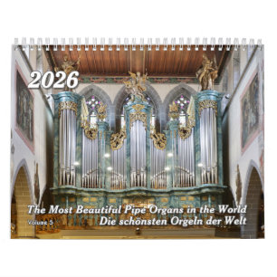 Gorgeous Pipe Organs 2026 – The Organ Calendar