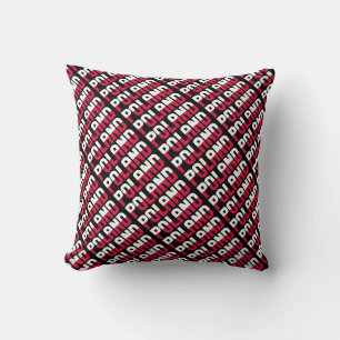 Gorgeous Poland National Flag Cushion