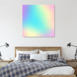 Gorgeous Rainbow Gradient Canvas Print