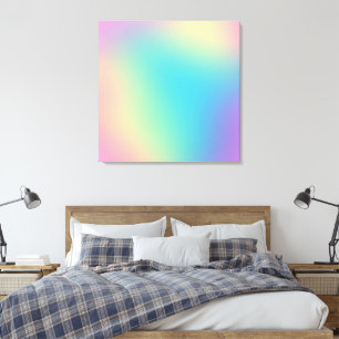 Gorgeous Rainbow Gradient Canvas Print