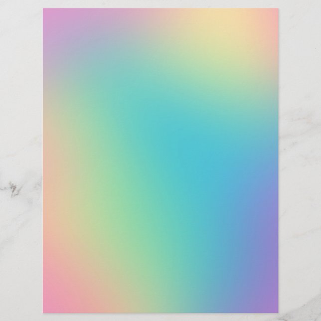 Gorgeous Rainbow Gradient Flyer (Front)