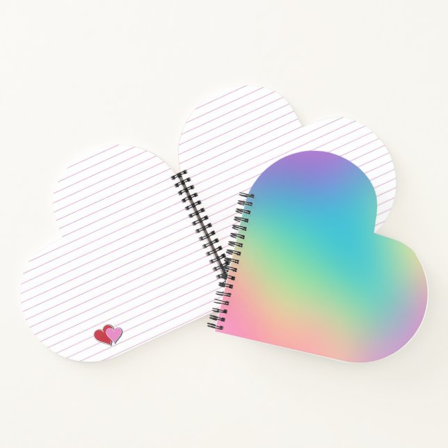 Gorgeous Rainbow Gradient Notebook (Inside)
