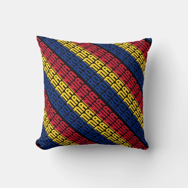 Gorgeous Romania National Flag Cushion (Front)