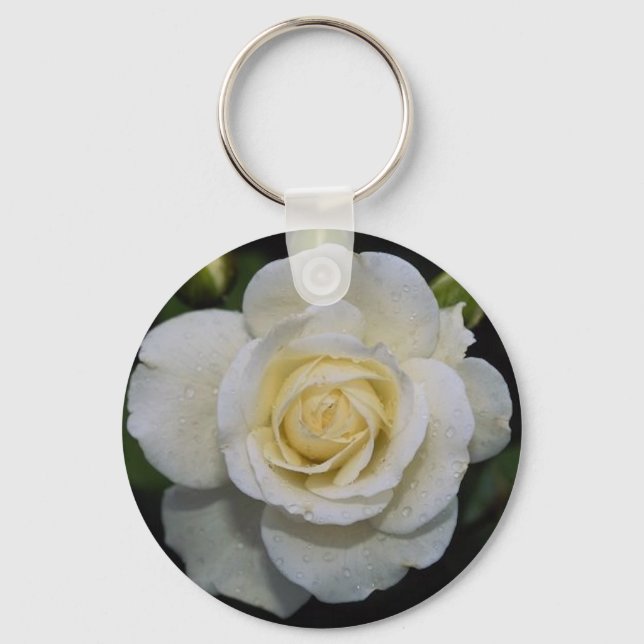 Gorgeous Rose Key Ring (Front)