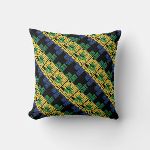 Gorgeous Saint Vincent and The Grenadines National Cushion