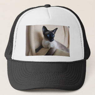 Gorgeous Siamese Cat Face Trucker Hat