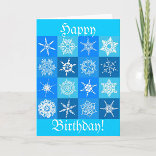 GORGEOUS SNOWFLAKES CARD
