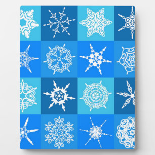 GORGEOUS SNOWFLAKES PLAQUE
