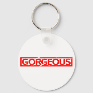 Gorgeous Stamp Key Ring
