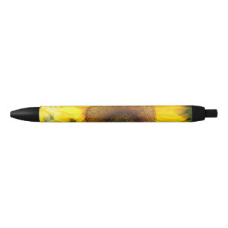 Gorgeous Sunflower Black Ink Pen