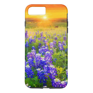 gorgeous Texas bluebonnets Case-Mate iPhone Case
