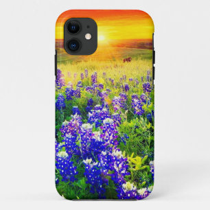 gorgeous Texas bluebonnets Case-Mate iPhone Case