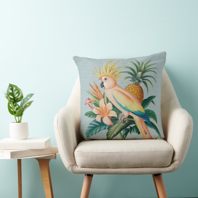 Gorgeous Tropical themed design Beautiful Cushion (Chair)