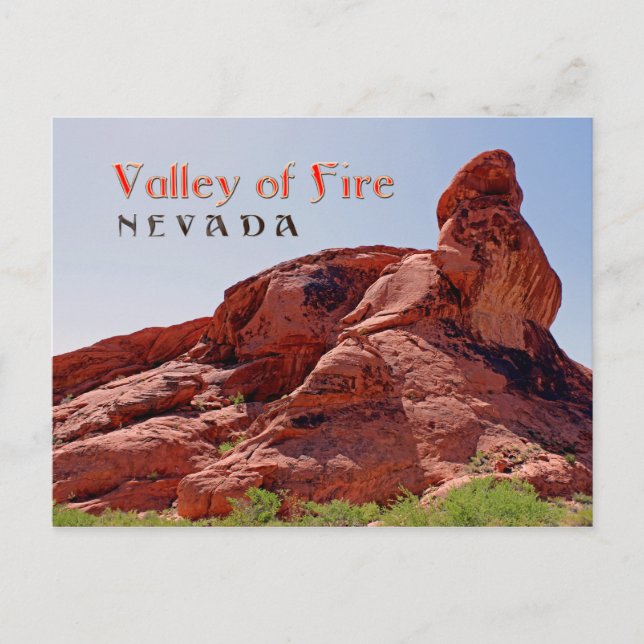 Gorgeous Valley of Fire, NV Postcard! Postcard (Front)