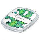 Gorgeous Watercolor Prickly Cactus