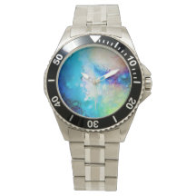 Gorgeous watercolor watch