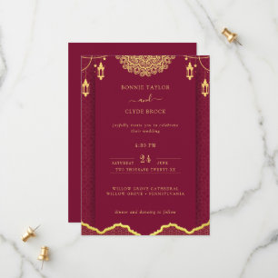 Gorgeous Wedding Invitation with Sophistication