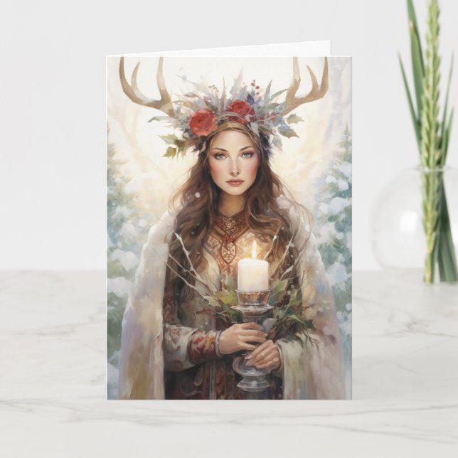 Gorgeous Yule Greeting Cards (Front)