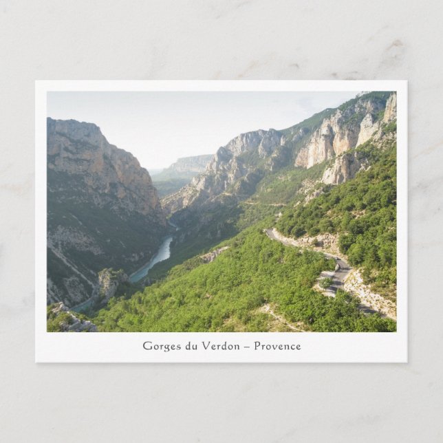 Gorges du Verdon, France Postcard (Front)